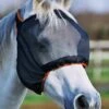 Equilibrium Field Relief Midi Fly Mask (No Ears) - Black/Orange 1 Equilibrium Field Relief Midi Fly Mask (No Ears) - Black/Orange -Lemieux Equestrian Supplies Shop midinoearsflymask