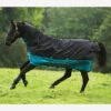 Mio All In One Turnout Medium - Black/Turquoise -Lemieux Equestrian Supplies Shop mioallinonemed