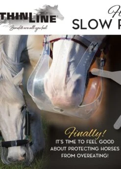 KM Elite ThinLine Flexible Filly Grazing Muzzle - Clear -Lemieux Equestrian Supplies Shop muzzlebreatheadrdy