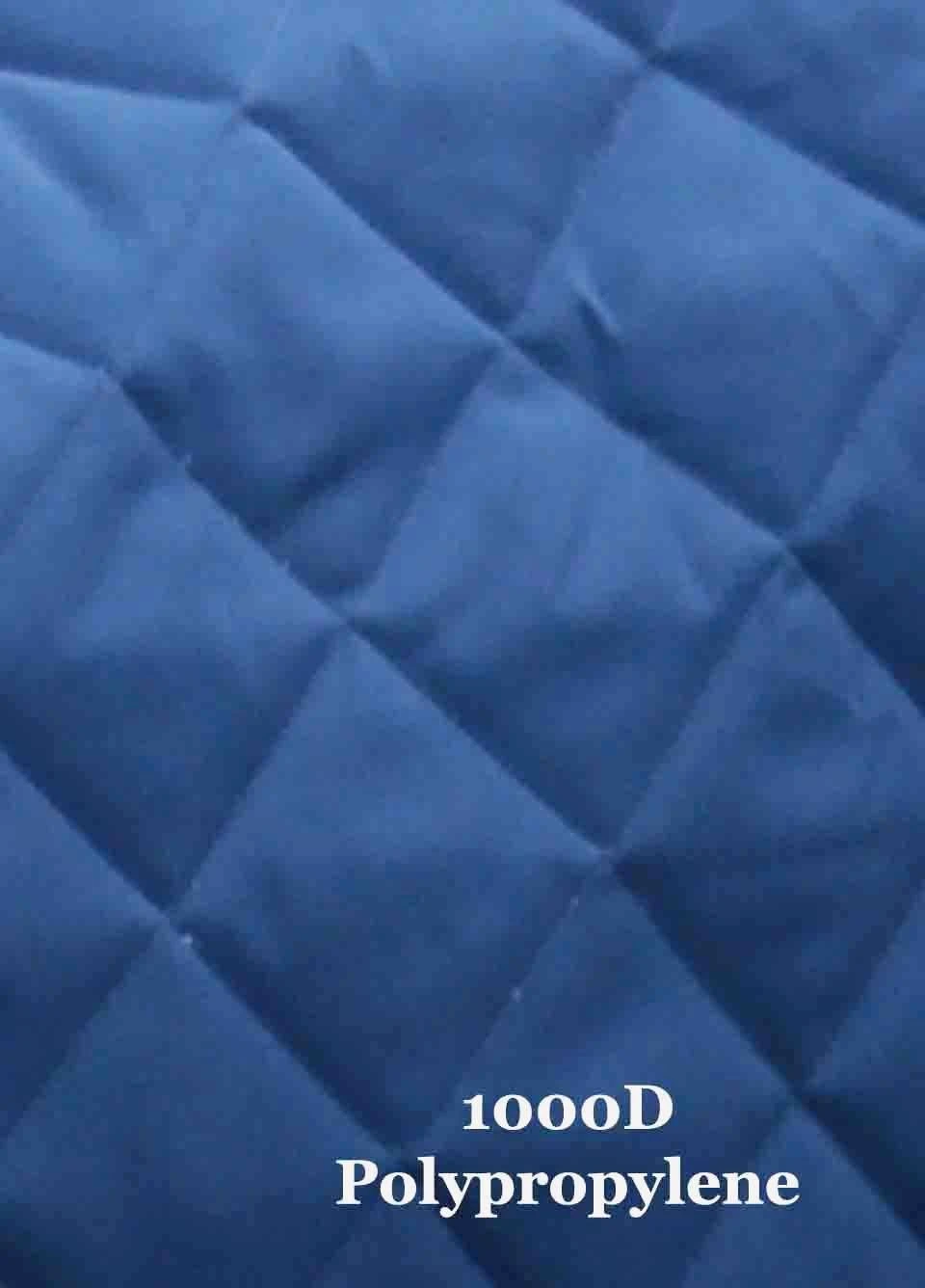 Weatherbeeta ComFiTec Diamond Quilt Detach A Neck Medium Stable Rug - Blue/Charc/White 8 Weatherbeeta ComFiTec Diamond Quilt Detach A Neck Medium Stable Rug - Blue/Charc/White - Image 6