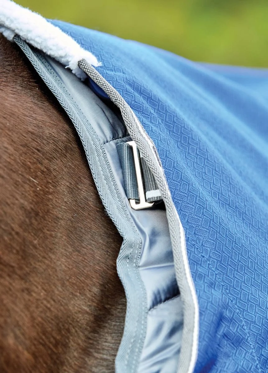 Weatherbeeta ComFiTec Premier Free II Detach-A-Neck Med - Dark Blue/Grey/White 4 Weatherbeeta ComFiTec Premier Free II Detach-A-Neck Med - Dark Blue/Grey/White - Image 2