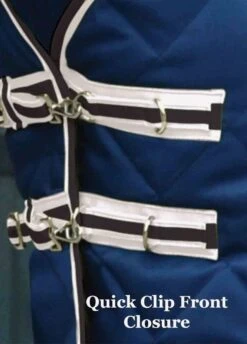 Weatherbeeta ComFiTec Diamond Quilt Detach A Neck Medium Stable Rug - Blue/Charc/White 13 Weatherbeeta ComFiTec Diamond Quilt Detach A Neck Medium Stable Rug - Blue/Charc/White -Lemieux Equestrian Supplies Shop quickclipfrontclose