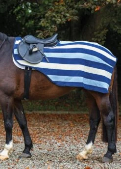 Rambo Fleece Competition Sheet - Navy Stripe