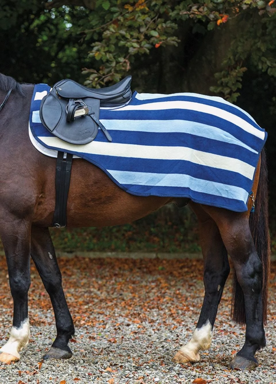 Rambo Fleece Competition Sheet - Navy Stripe 3 Rambo Fleece Competition Sheet - Navy Stripe