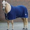 Saxon Defiant Fleece Standard Neck - Navy/White -Lemieux Equestrian Supplies Shop saxon defiant fleece navy 1rdy