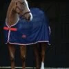Weatherbeeta Scrim Cooler Standard Neck - Navy/Red/White -Lemieux Equestrian Supplies Shop skrimcooler