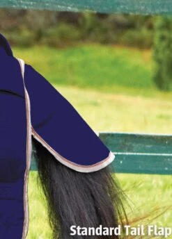 Weatherbeeta Comfitec Essential Combo Heavy Turnout- Iron Flame -Lemieux Equestrian Supplies Shop standardtailflape