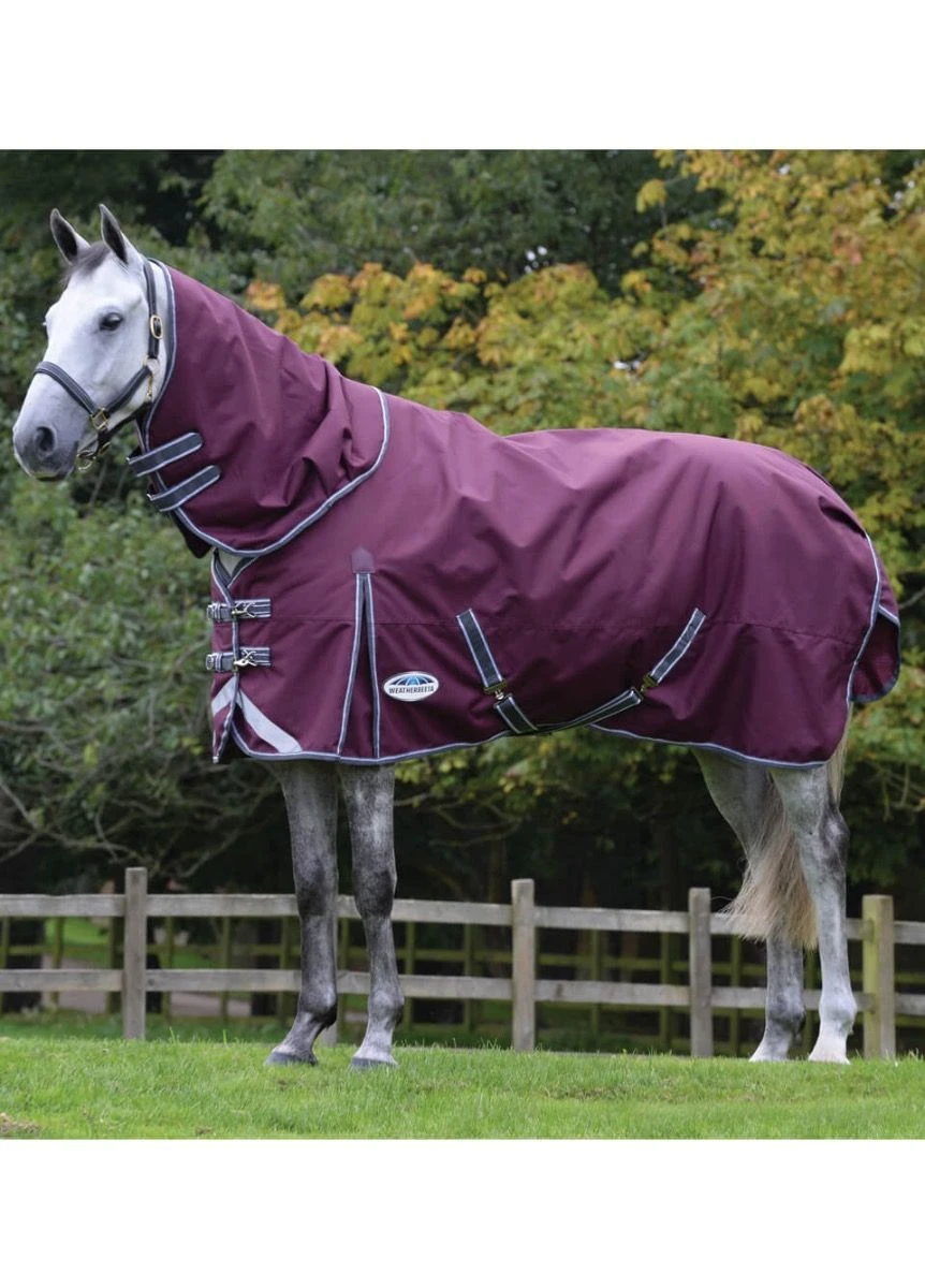 Weatherbeeta ComFITec Plus Dynamic II Detach-A-Neck Medium- Maroon/Grey/White 3 Weatherbeeta ComFITec Plus Dynamic II Detach-A-Neck Medium- Maroon/Grey/White