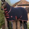 Weatherbeeta Fleece Cooler Combo Neck - Navy/Red/White -Lemieux Equestrian Supplies Shop wbfleececoolercombonavy