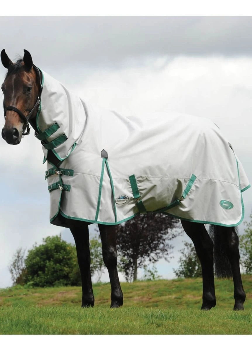 Weatherbeeta Green-Tec 900D Combo Neck Lite Plus - Light Grey/Bottle Green 3 Weatherbeeta Green-Tec 900D Combo Neck Lite Plus - Light Grey/Bottle Green