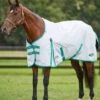 Weatherbeeta Green-Tec 900D Standard Neck Lite Plus - Light Grey/Bottle Green -Lemieux Equestrian Supplies Shop wbgreenstandardlitepluslgreybgreen2rdy