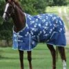 Weatherbeeta ComFITec Essential Standard Neck Medium - Raccoon Print -Lemieux Equestrian Supplies Shop wbstandardraccoonrdy