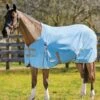 WeatherBeeta ComFiTec Classic Standard Neck Lite Turnout Rug - Blue/Taupe