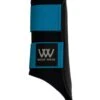 Woof Wear Club Brushing Boots - Black/Ocean -Lemieux Equestrian Supplies Shop woof brush boot ocean 1rdy