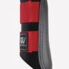 Woof Wear Club Brushing Boots - Black/Red -Lemieux Equestrian Supplies Shop woofbrushboots