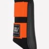 Woof Wear Club Brushing Boots - Black/Orange -Lemieux Equestrian Supplies Shop woofbrushbootsorgane